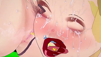 Preview 2 of Nude Buet - 3D Hentai: Prison school - Hana Midorikawa&#039_s final relief