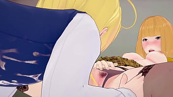 Preview 3 of Nude Buet - 3D Hentai: Prison school - Hana Midorikawa&#039_s final relief