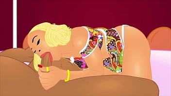 Preview 2 of Lemanocea Lapanocha Dormida - Big boobs big ass Melrose Foxxx give some Stripclub luv to a bbc