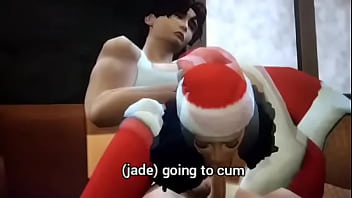 Preview 3 of Anybunny Asian Girl - The Sims 4  striper makes strangers cum 100 times
