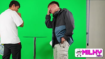 Preview 2 of Mature Hairdresser - If you want the job you have to suck my dick!! Redhead shows up for a TV casting