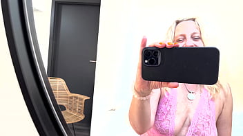 Preview 2 of Handjob Black Nail Polish - Selfie time for my loyal fan