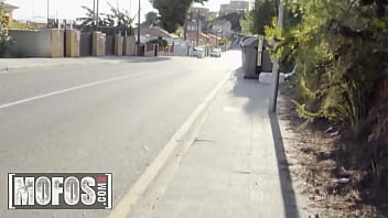 Preview 2 of Hard Xxxfuk - Jordi ENP Finds Stunning Babe Serenia Keer On The Side Of The Road Looking Really Hot And Hungry For A Dick - MOFOS