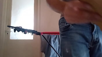 Preview 1 of He Torn Her Clothes For Hardcore - Gergely Molnar - Reading a book or playing with cock