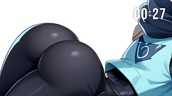 Preview 4 of Squerting Pusat Oil - JETT is AIMING to your BODY | [Multiple cum points] [Multiple endings] [series] [cock hero]| The VALORANT JOI PROTOCOL | [ENG]