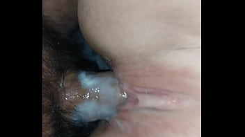 Preview 4 of Lupe Les - Tight little creamy white pussy gets deep creampie