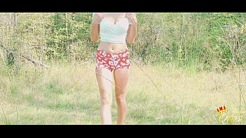 Preview 1 of Sabse Ong Land - Hot Fuck in Nature with a very hot girl, in the position of reverse cowgirl  - Maria Kalos