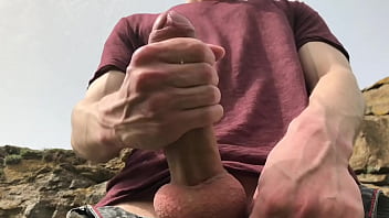 Preview 1 of Cartoon Dp Anal - Naughty Teen With Big Dick Tries Not To Get Caught Masturbating / Perfect Dick Size / Uncut / Fit