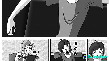 Preview 1 of Alone Girl Sex Play - My favorite nanny | S3 Ch2 | Comic | Caricanimastudio