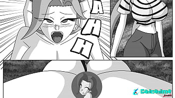 Preview 4 of Alone Girl Sex Play - My favorite nanny | S3 Ch2 | Comic | Caricanimastudio