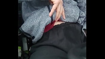 Preview 3 of Monroe Wow Girls - GASTE85 Peeing in pants outdoor