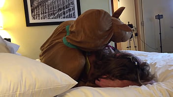 Preview 1 of Big Bubs Oly - Scooby Doo Fucks Mature Crossdresser with BIG ASS