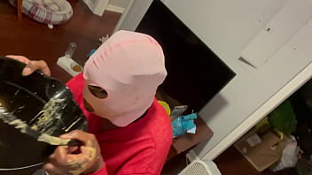 Preview 4 of Nurse And Periant - Puke Eating and Rimming Black Slave Used