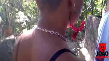 Preview 3 of Xxi Family - Fui transar na cachoeira com a preta rabuda - Preta fogosa * Joao O Safado *