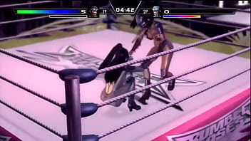 Preview 3 of Pelibar Chudai - Rumble Roses XX: Crimson Shadow Ryona Destruction 4 (HD)