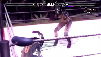 Preview 1 of Pelibar Chudai - Rumble Roses XX: Crimson Shadow Ryona Destruction 4 (HD)