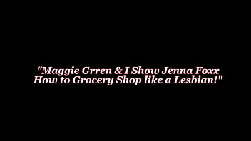 Preview 1 of Jassie Minx - The Sara Jay,  Maggie Green &amp_ Jenna Fox&#039_s Lesbian Making Out Takes!
