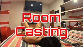 Preview 1 of Anal Com Hapsi - Room Casting 8 Perla se deja chupar la concha con las piernas bien abiertas y lo disfruta demasiado