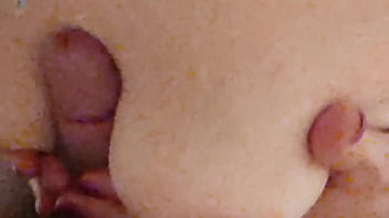Preview 3 of Lisbin Girls Just Kising Xnxn - Blowjob, Titfuck and Cum in Mouth