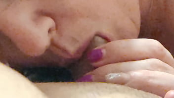Preview 1 of Lisbin Girls Just Kising Xnxn - Blowjob, Titfuck and Cum in Mouth