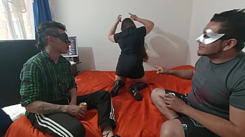 Preview 2 of Adult Naked Porn - Esposa Puta Folla Con Su Joven Hijastro Y Su Marido Le Encanta La Verga A Esta Zorra!!
