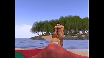 Preview 1 of Desi Punjabi Jalandhar Sex - random beach bimbo can&#039_t resist handsome hunk cam heyward