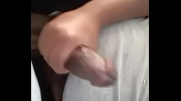 Preview 4 of Hanging Down Fanny - Jerking my dick