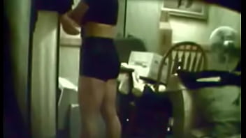Preview 1 of Daddy Fat And Mom - Teen Aimee Caught on Hidden Camera