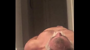 Preview 3 of Gay Domestic6 - I swallow another mouthful of my own cum!
