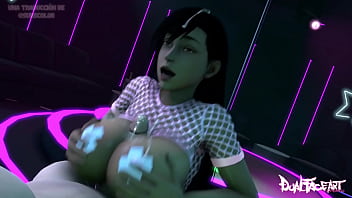 Preview 4 of Hr Click - Onagi / DualFaceArt - Tifa&#039_s Private Dance - Sub espa&ntilde_ol