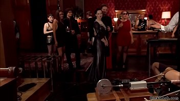 Preview 1 of Yuri Bryan - Asian fucks machine at bdsm party