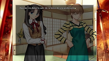 Preview 3 of Schools Fffm - Fate Stay Night Realta Nua Day 5 Part 1 Gameplay (Espa&ntilde_ol)