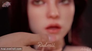 Preview 2 of Busty Teen Anita - Lorena Busty Woman J Cup Suck A Big Dildo And Get Her Boobs Groped Ridmii Sexdoll 168J