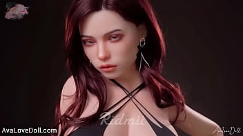 Preview 1 of Busty Teen Anita - Lorena Busty Woman J Cup Suck A Big Dildo And Get Her Boobs Groped Ridmii Sexdoll 168J