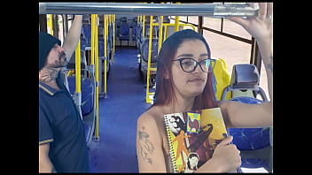 Preview 1 of Blacked Com Teacher - Estudande e fodida por estranho dentro do onibus!