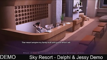 Preview 1 of Teen Asia Bas School - Sky Resort - Delphi &amp_ Jessy Demo