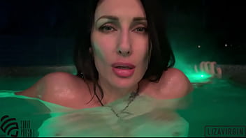 Preview 3 of Odissa Dasi Sex - Hot stepmom takes a bath in front of her stepson and then lets him put his fingers in her pussy