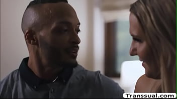 Preview 2 of Brat Canti Bodi Montok1 - Shemale analed by black customer