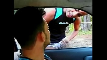 Preview 1 of Step Dp - Wheatish complexion Brazilian fagalah Gabriel Layd got his cock-hungry buttonhole nailed by his friend Igor dos Santos in the car