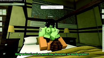 Preview 3 of Demi Scott Clamps - A Hot Night with a Goblin Girl | Roblox RP