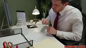 Preview 1 of Chaturbate Khiesshaa - Damian Night getting hard ass pounding from his associate Ty Roderick and they both cums so hard