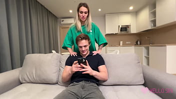 Preview 1 of Nawty Amerika - MY NEIGHBOR IS HAVING FUN WITH ME