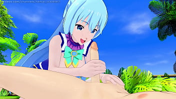Preview 2 of Xxxh Vido - A quick one 07: Aqua (Konosuba)