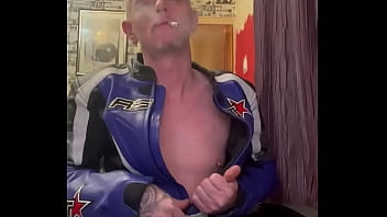 Preview 4 of Big Ass Mirror - Biker smoke