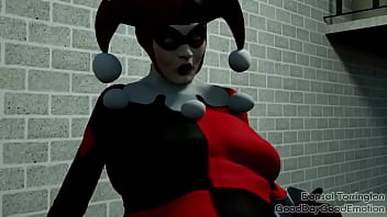 Preview 3 of Dubai Mom Teen - Harley Quinn Inflation