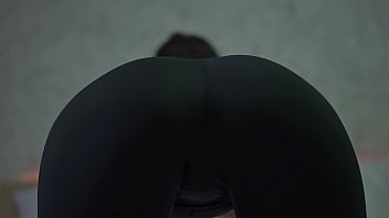 Preview 2 of Javan Xxx Famly - Blowjob Sounds and Pussy with Yoga Pants Close Up 69! Free
