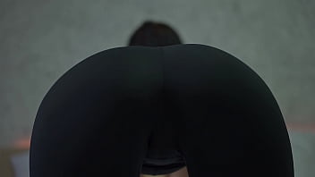 Preview 3 of Javan Xxx Famly - Blowjob Sounds and Pussy with Yoga Pants Close Up 69! Free