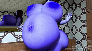 Preview 3 of Madar And Son Xnxx - Kim Blueberry Inflation