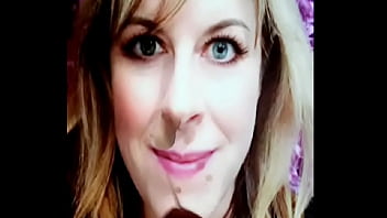 Preview 2 of Sylvie Van Der Vaart Cumtribute - Janet LaBar gets a nice slow motion cum tribute