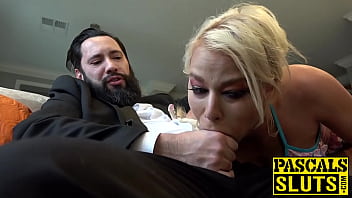 Preview 3 of Japanese Gir Hairy Didlol - Brit MILF London River gagged and anally destroyed